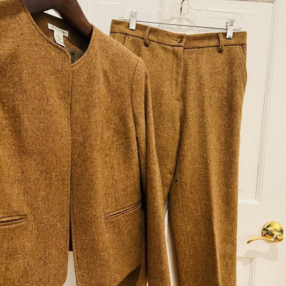 Vintage ORVIS Women's Suit Blazer Jacket and Pants